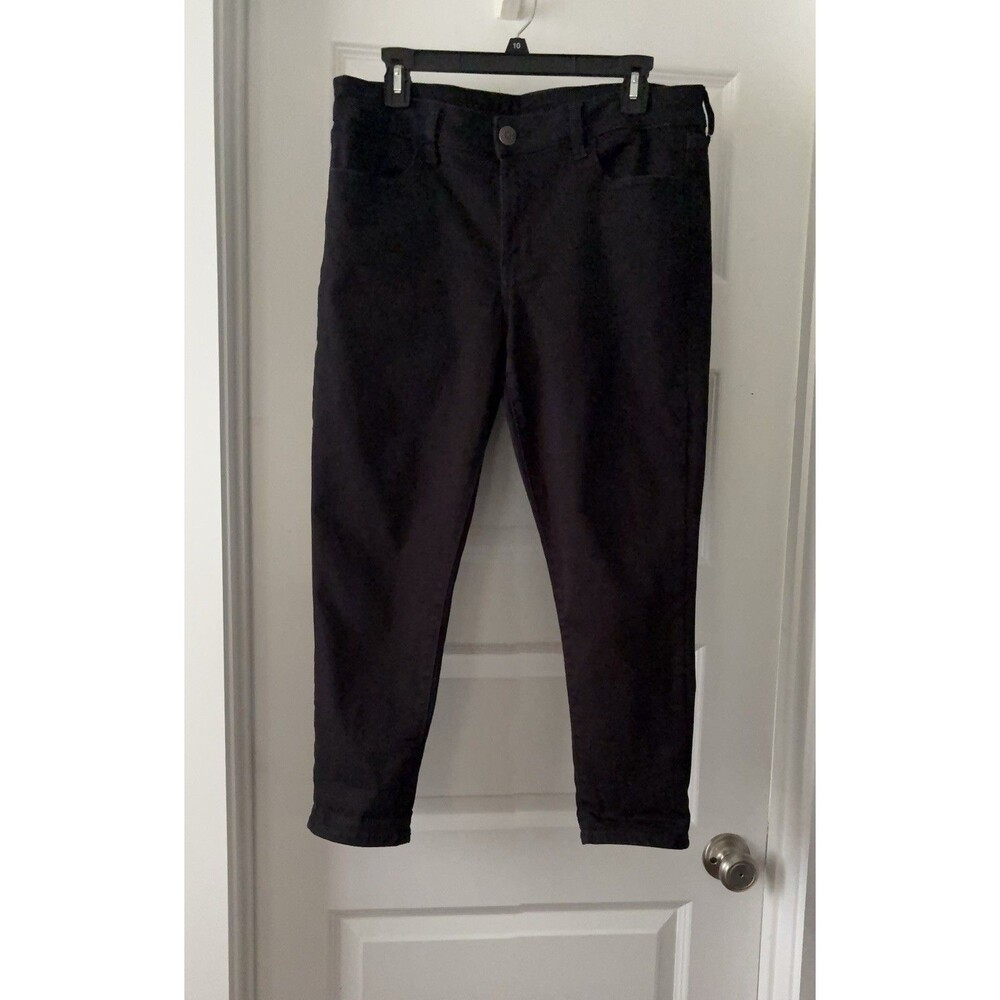American Eagle Next Level Stretch Black Jeans 14 Extra Short